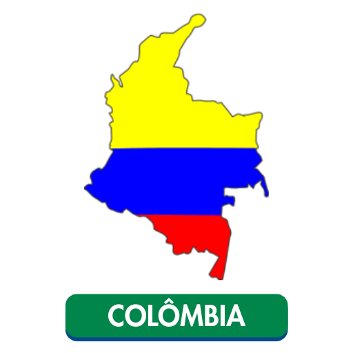 Mapa da Colombia