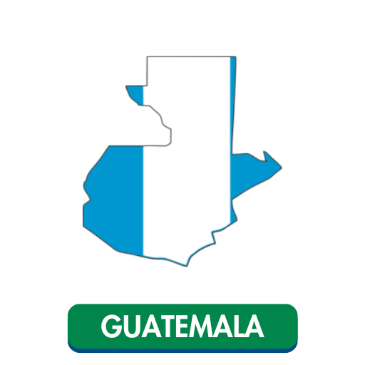 Mapa da Guatemala